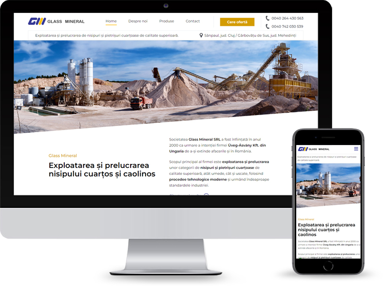 Portofoliu Glass Mineral, RO