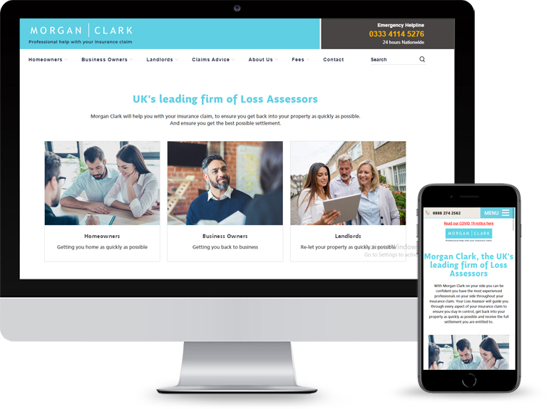 Portofoliu Morgan Clark, UK