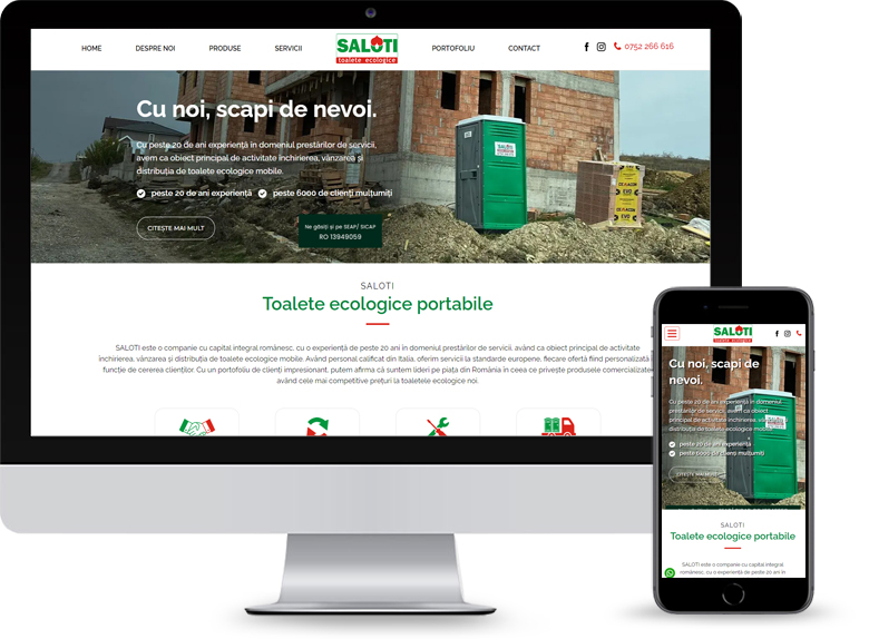 Portofoliu Saloti, RO