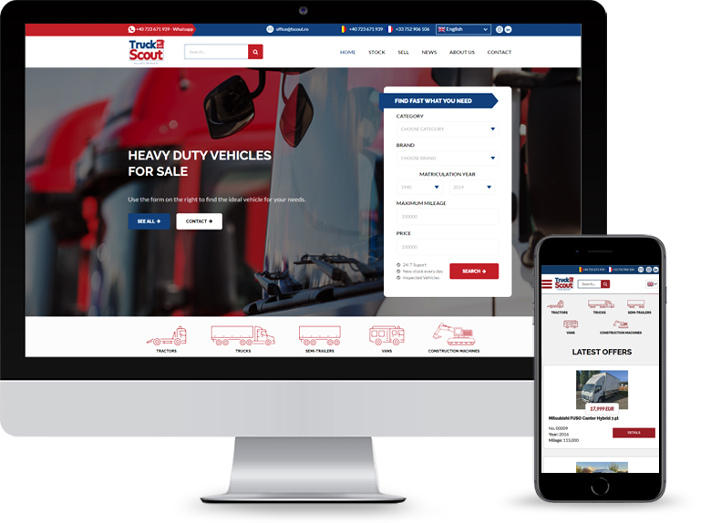 Portofoliu Truck Scout, RO